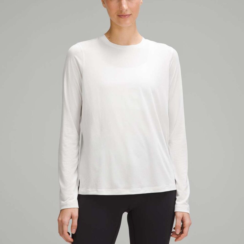 Ultralight Hip-Length Long Sleeve — Light Vapor